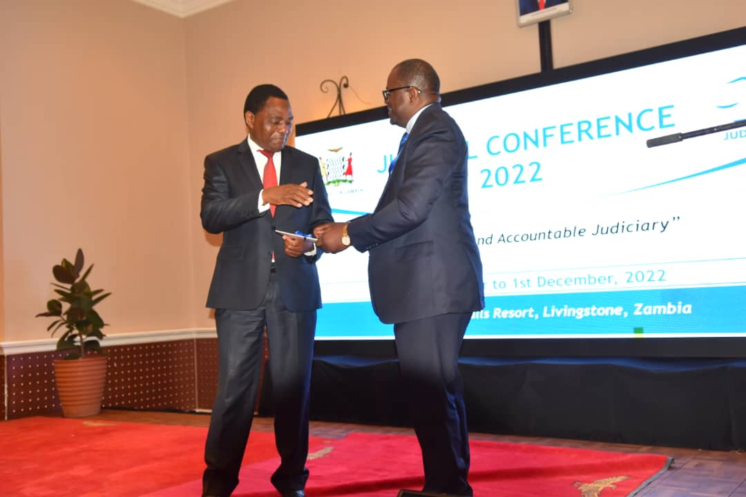 Official Launch Of The 2022 Judicial Conference By Mr Hakainde Official Launch Of The 2022 Judicial Conference By Mr Hakainde